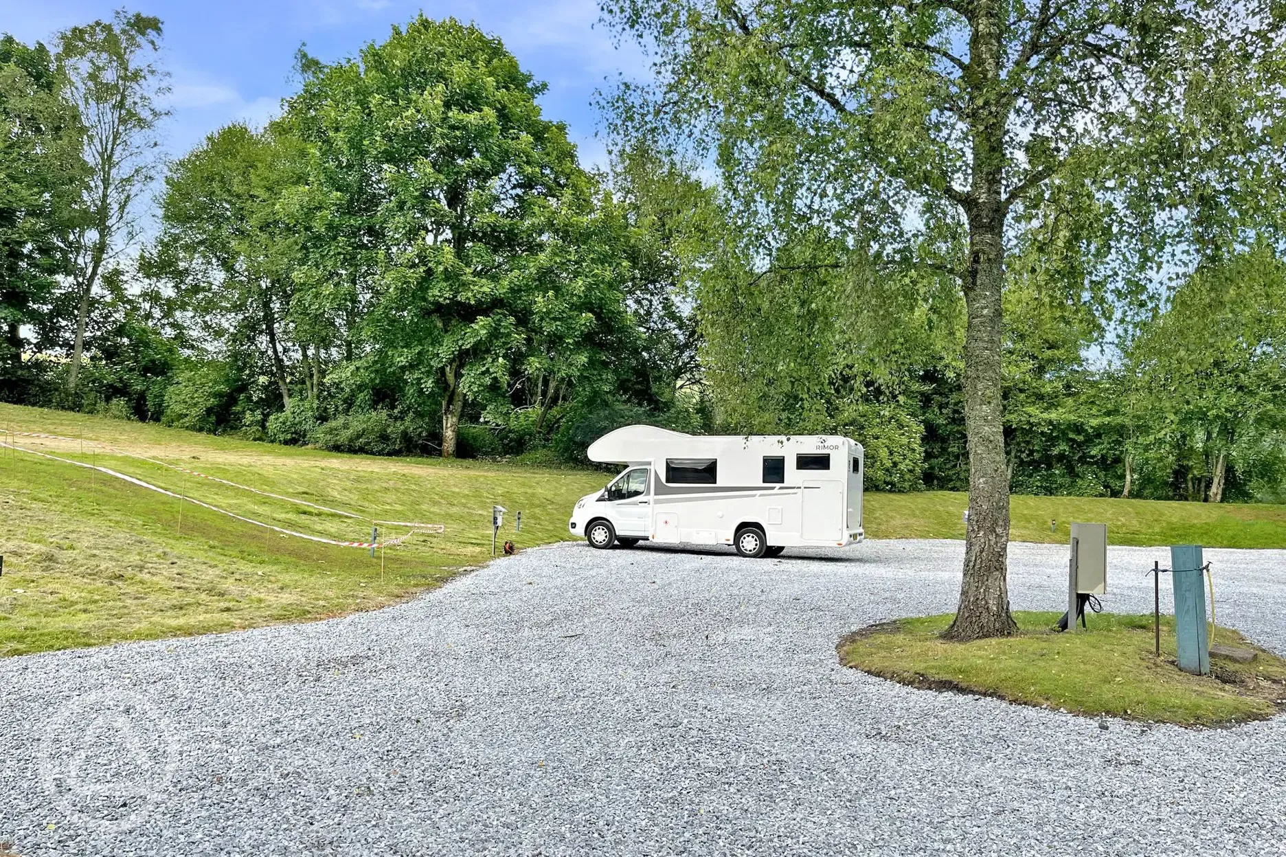 Hardstanding pitches