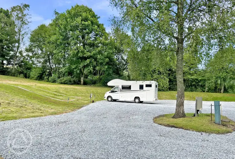 Hardstanding pitches
