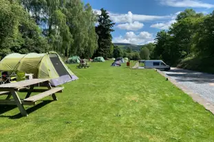 Grandtully Station Campsite, Grandtully, Pitlochry, Perthshire (8.2 miles)