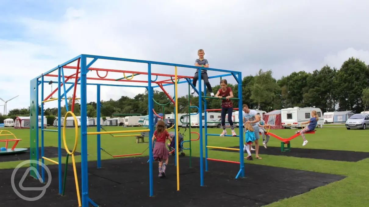 Playground at High Moor Farm Park