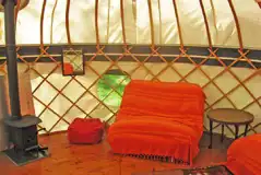 Yurt futon beds