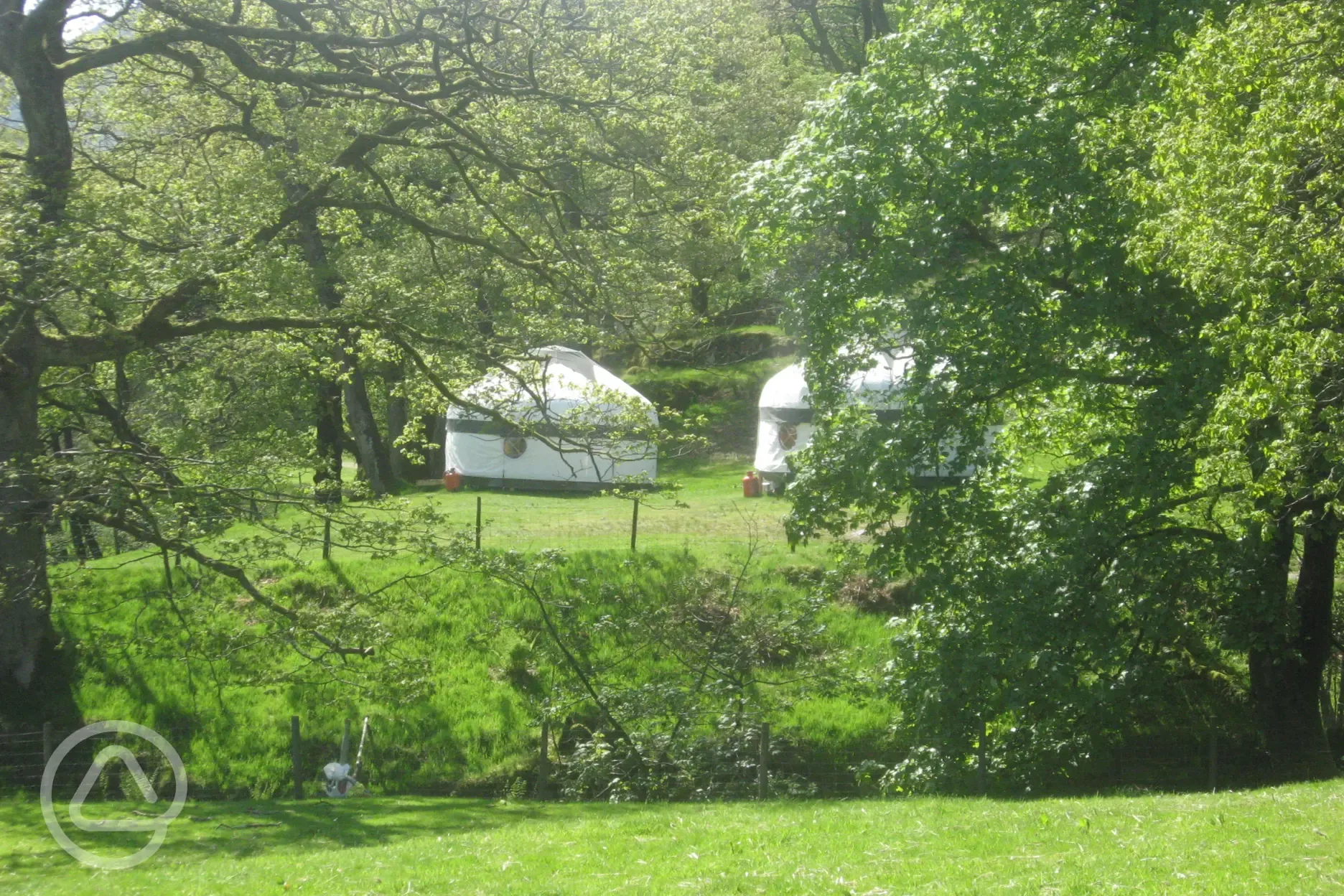 Yurt by the River Derwent