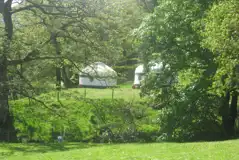 Yurt by the River Derwent