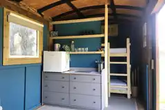 Railway wagon interior