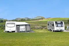 Electric hardstanding pitches (6.5m x 7m)