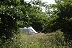 Wild camping pitch