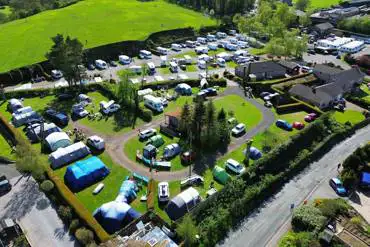Aerial of Pennine View Park