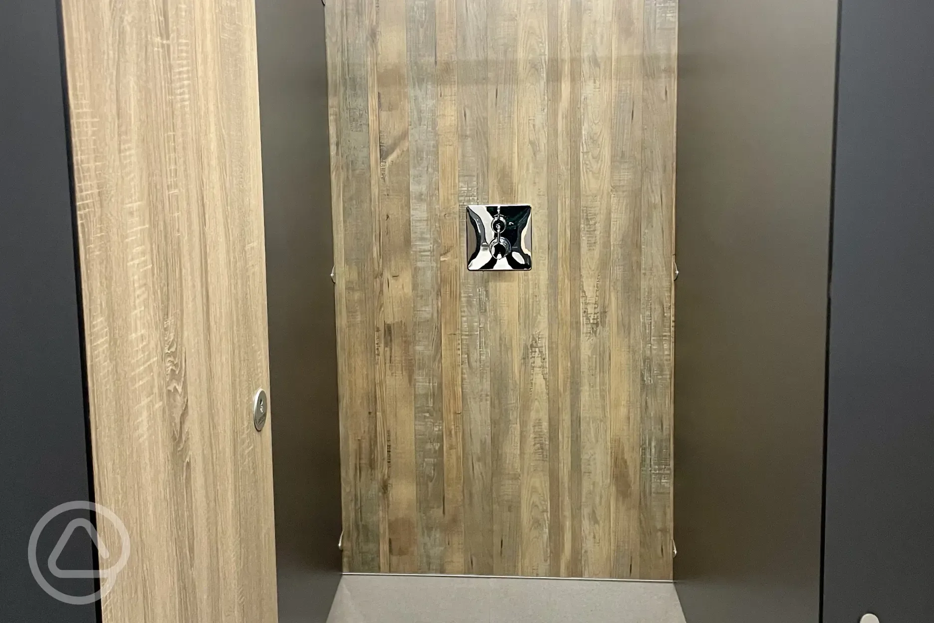 Shower in the main facilities block