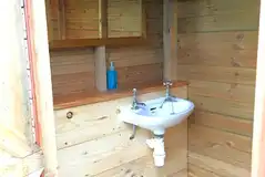 Handwashing sink for the Goldfinch bell tent (private use) Handwashing sink for the Goldfinch bell tent (private use)