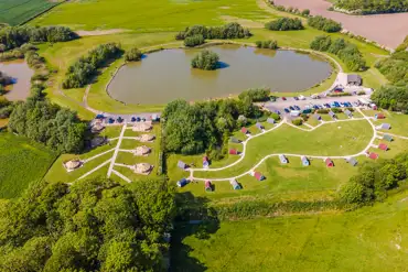 Aerial of site