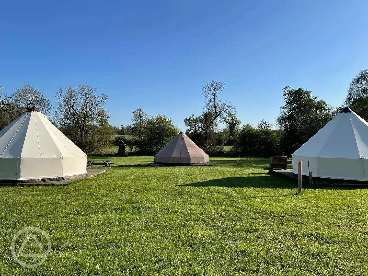 Main Field Furnished Bell Tents
