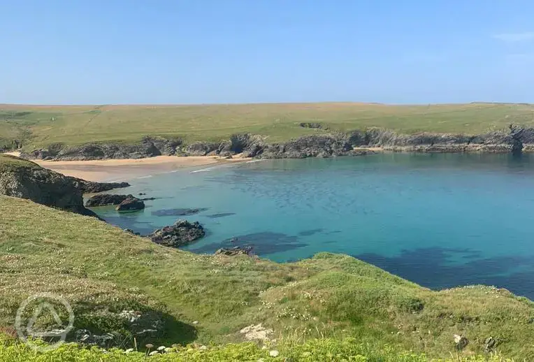 Nearby beach