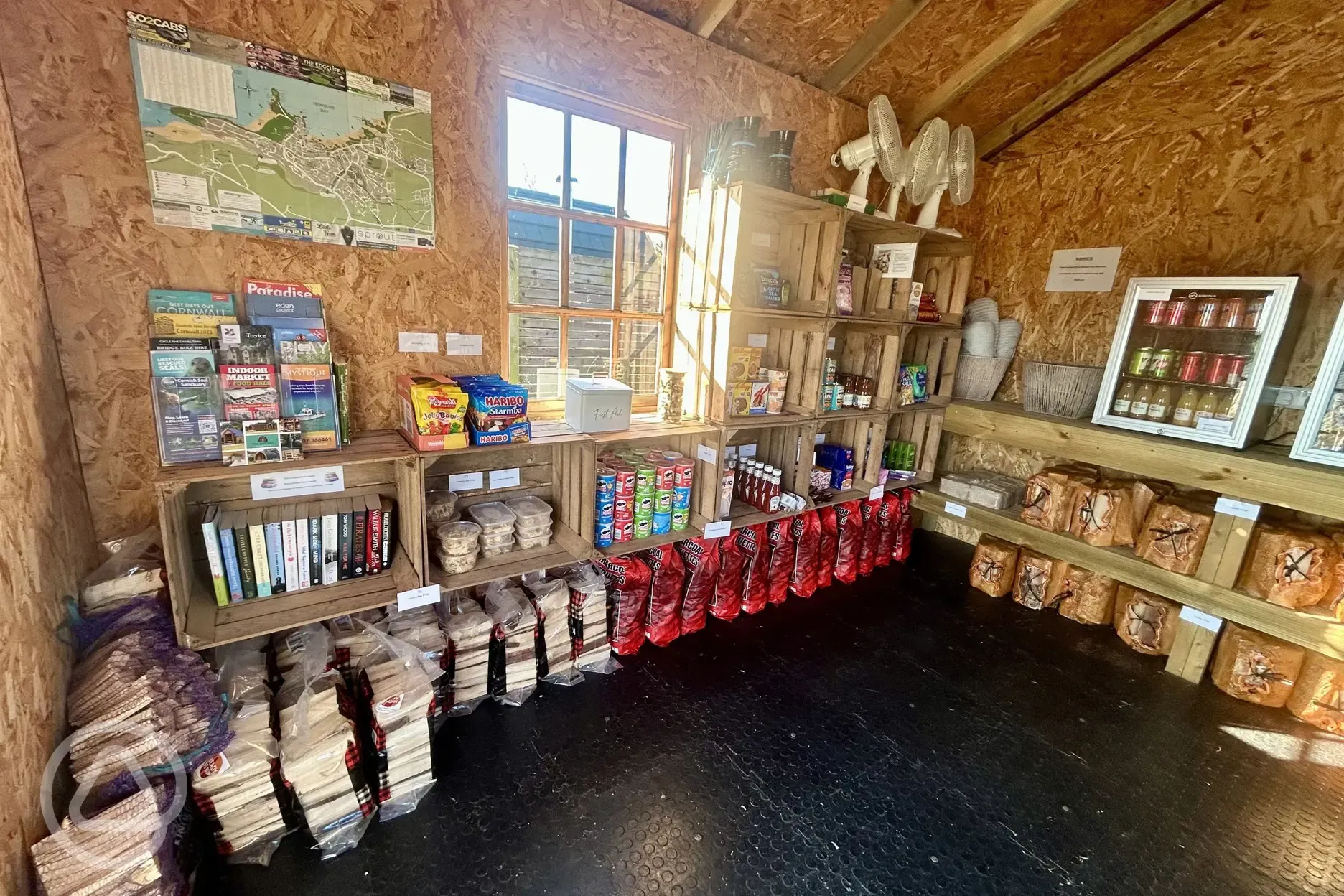 Inside honesty shop