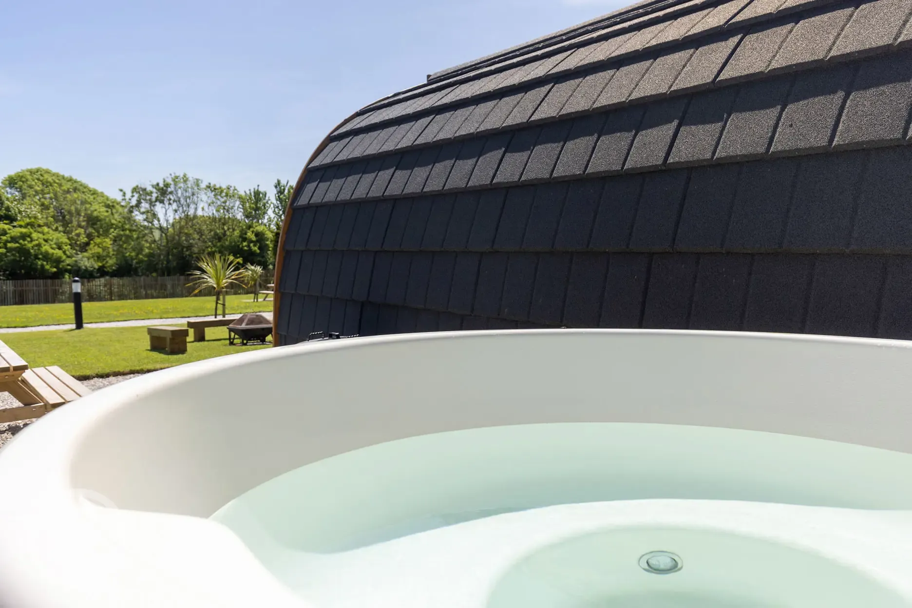 Cedar Hot tub