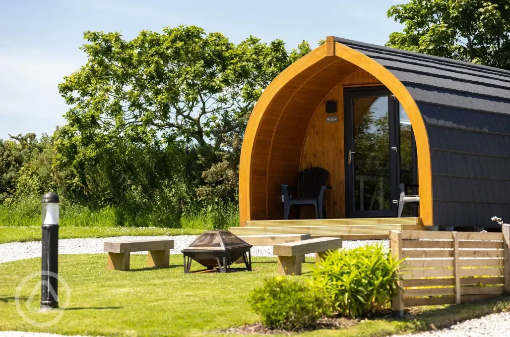 Willow glamping pods