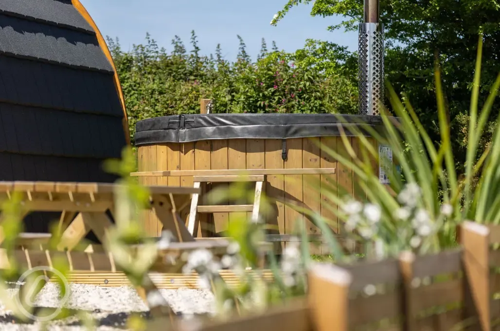 Private hot tubs
