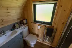 Willow and Cedar pod toilet Willow and Cedar pod toilet
