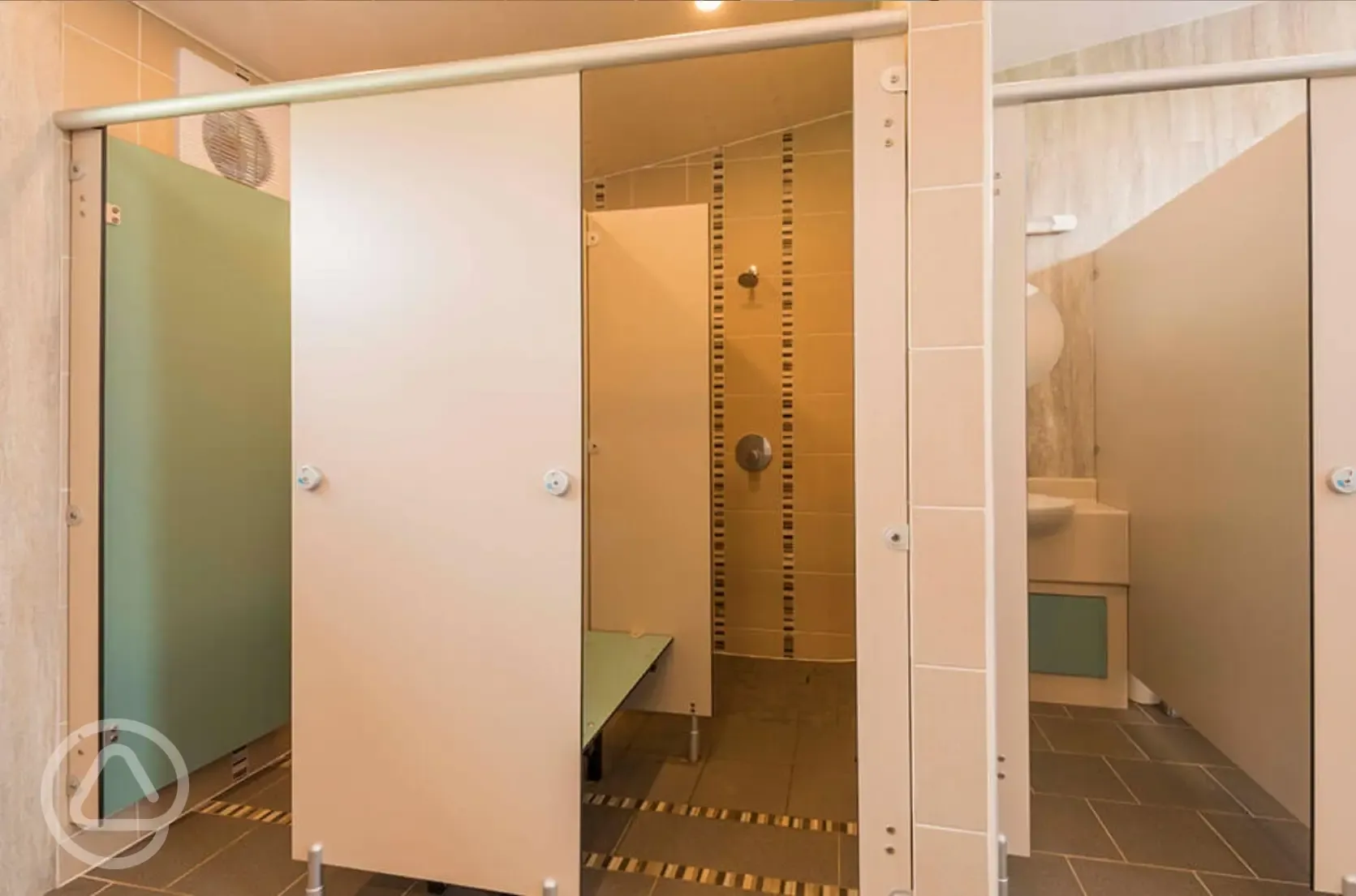 Camping and touring facilities - showers