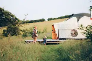 Tremeer Farm Yurt Holidays, Fowey, Cornwall (3 miles)