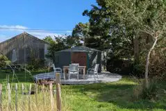 The Garden Yurt exterior