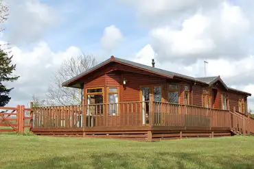 We also have a self catering holiday lodge on site