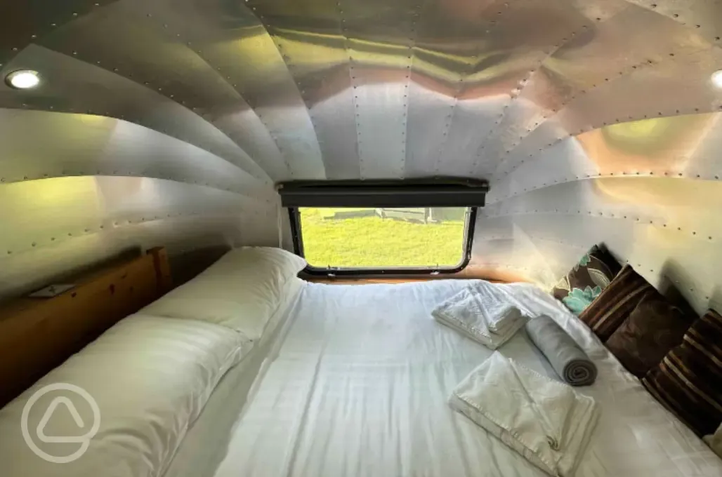 Airstream four bed interior