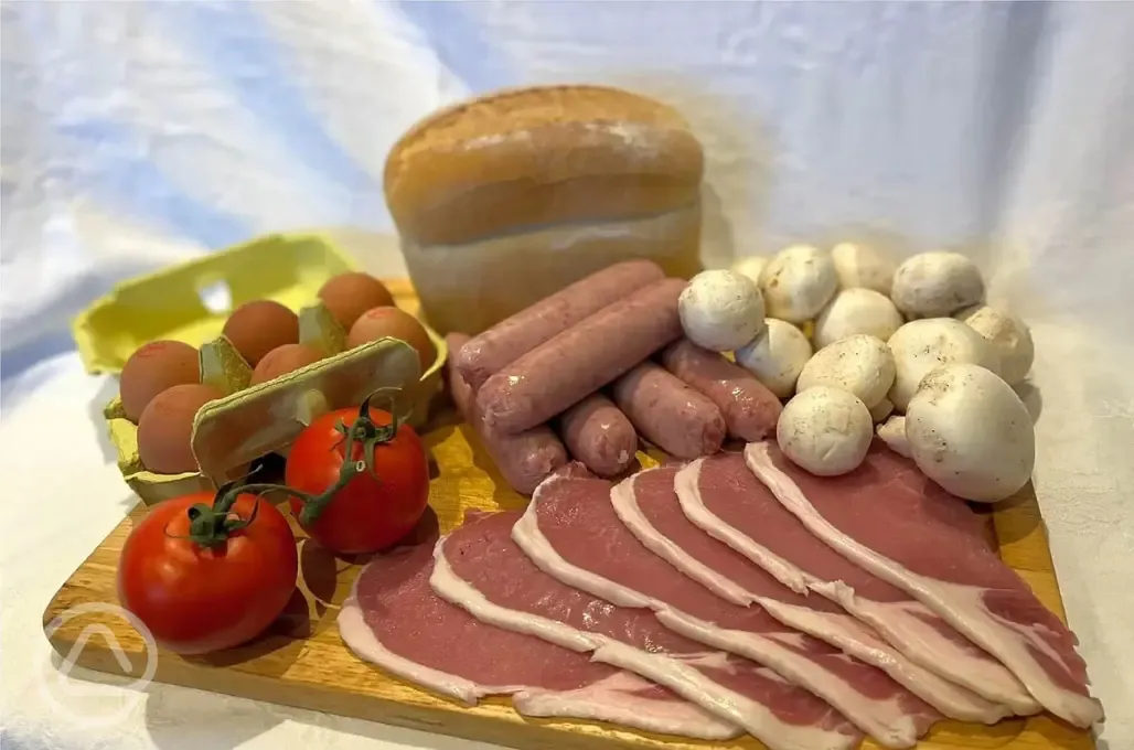 Farm shop breakfast