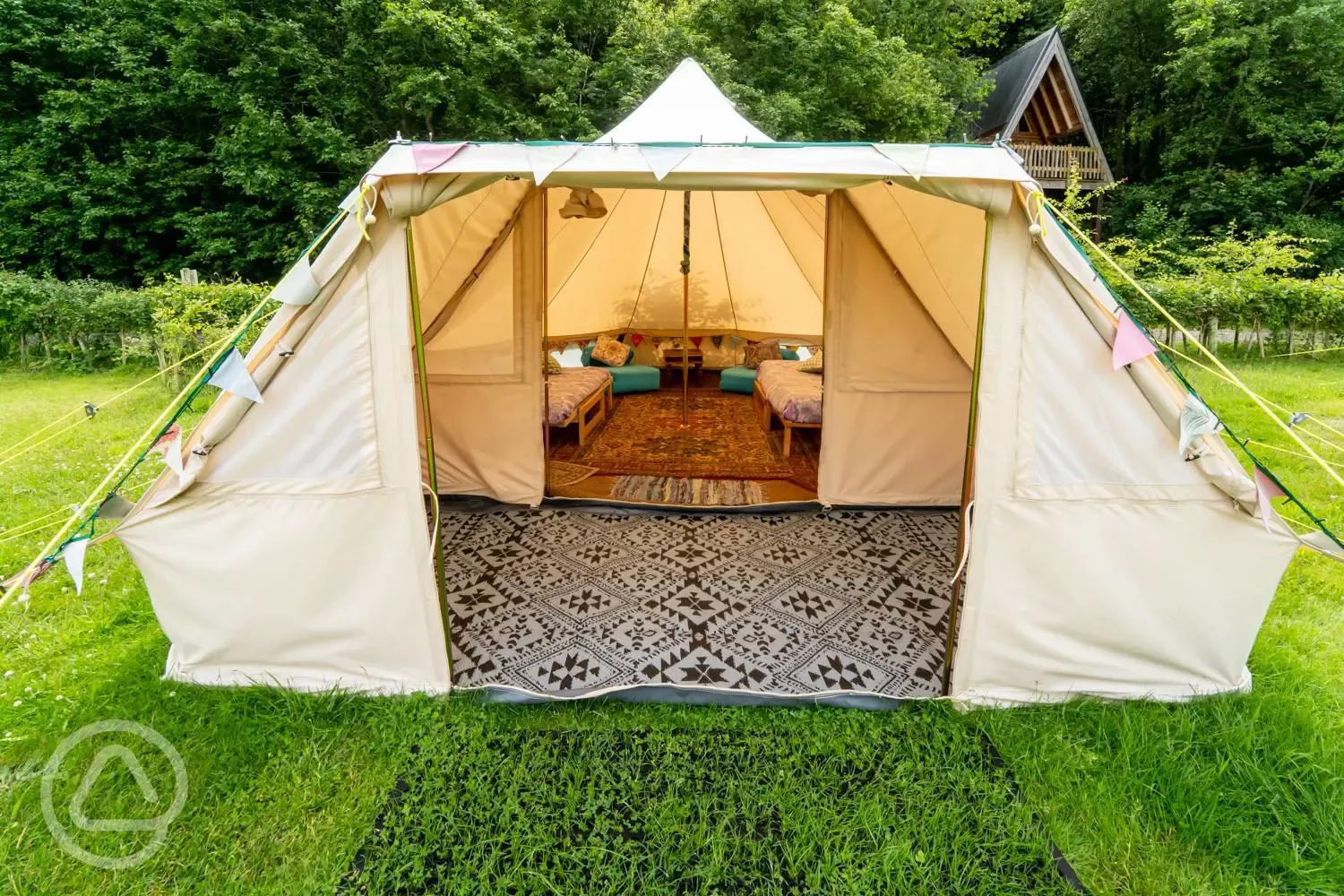 Boutique bell tent