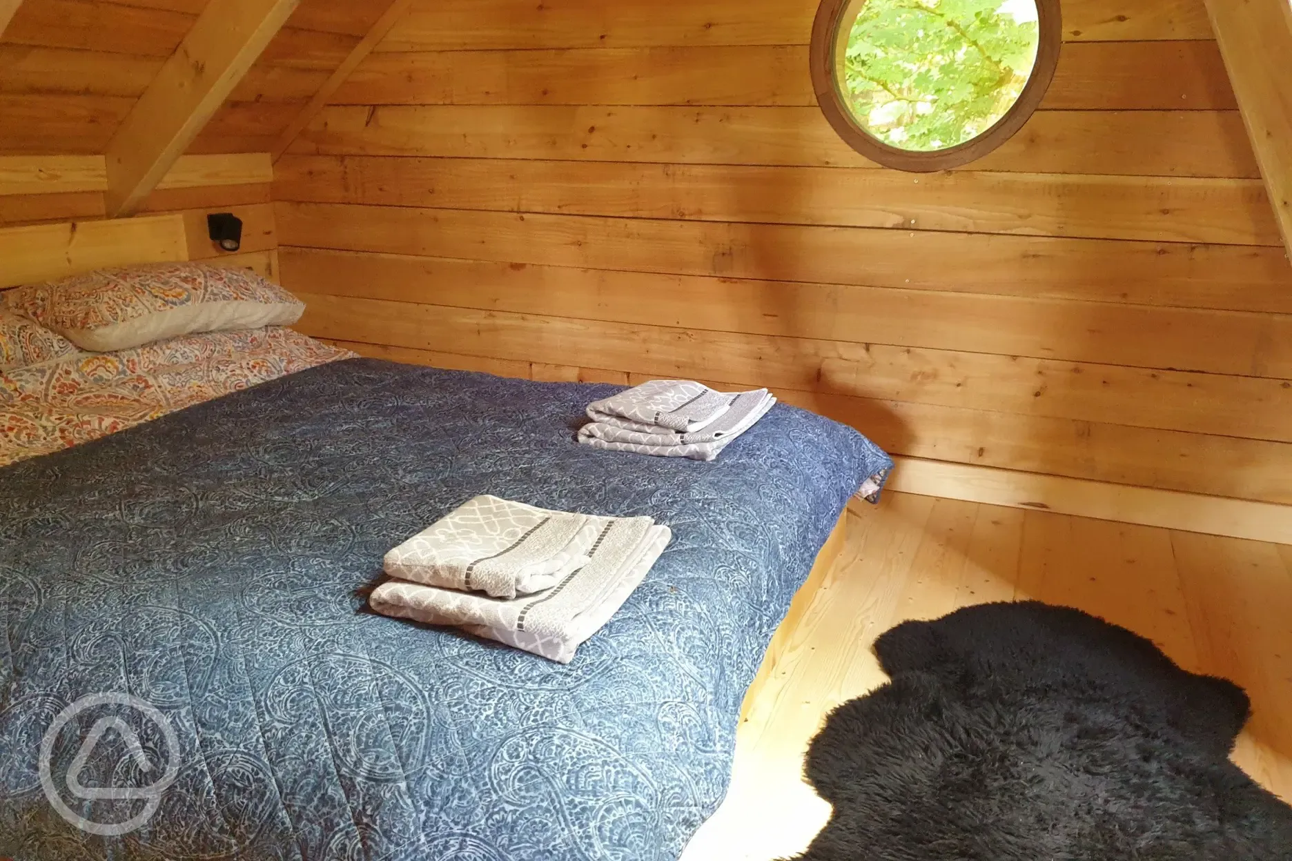 Woodland den bedroom