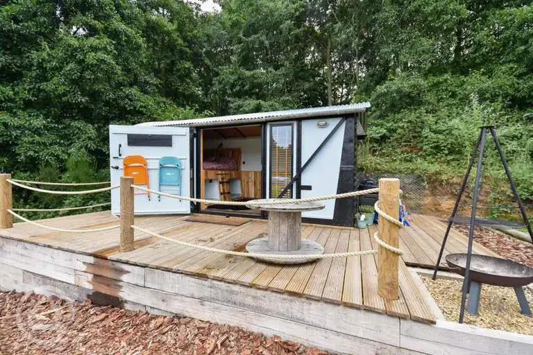 Ronnie the railway carriage