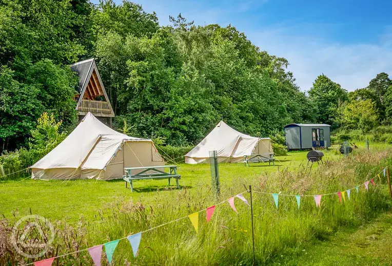 Boutique bell tents