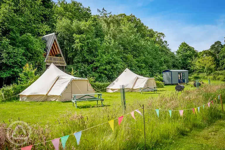 Boutique bell tents