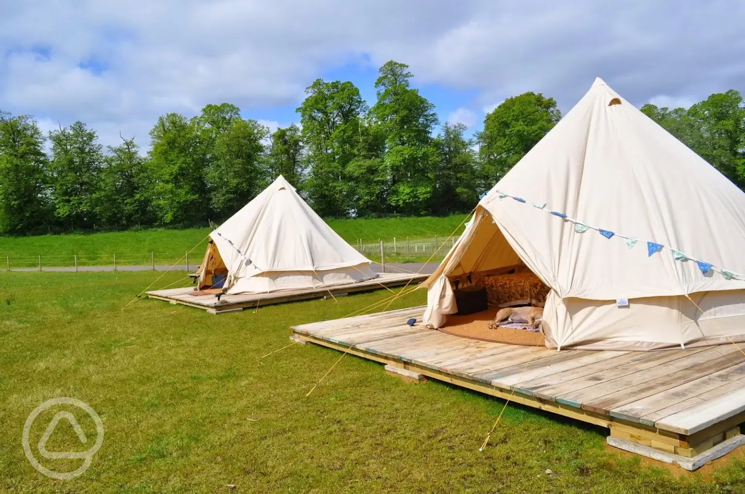 Boutique bell tents