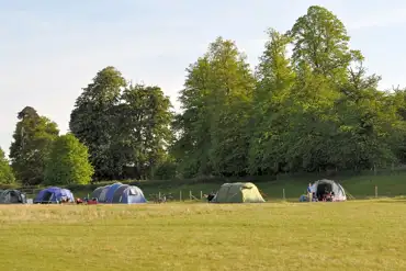 Upper meadow non electric grass tent pitches