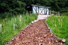 Ronnie the railway carriage