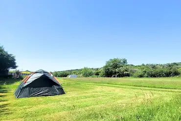 Non electric camping pitches on the lower field (9m x 9m)