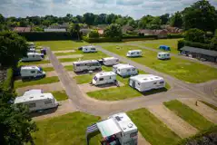 Hardstanding and grass touring pitches