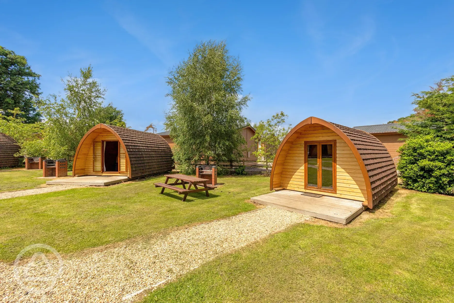 Camping mega pods