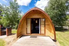 Camping mega pods exterior Camping mega pods exterior