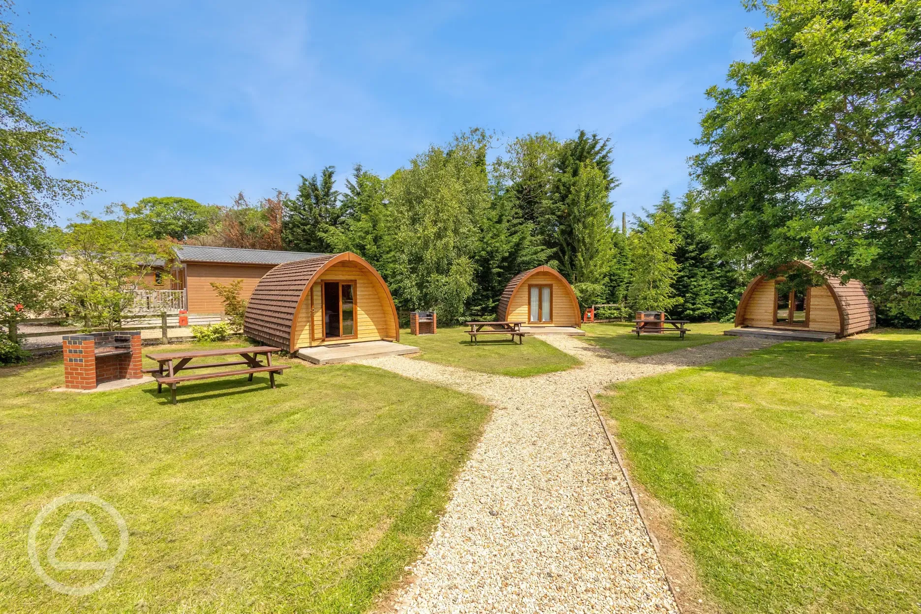 Camping mega pods
