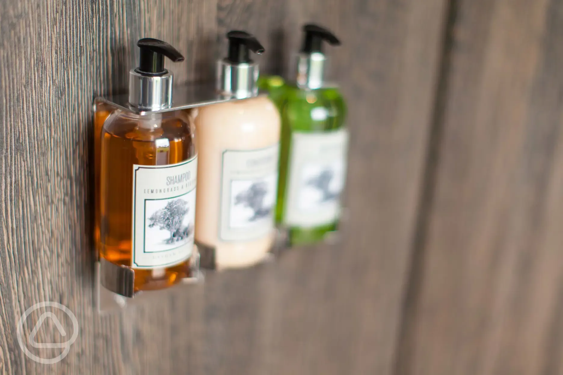 Complimentary toiletries in all our shower suites.