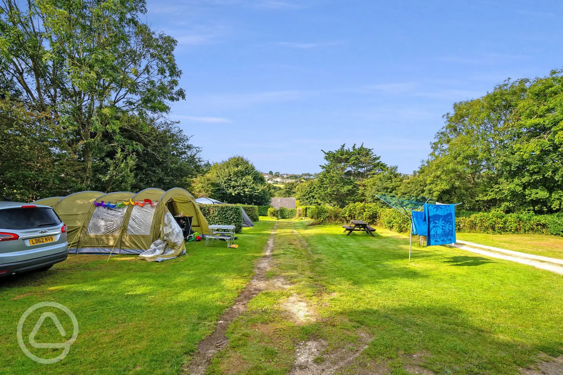 Large hedged grass pitches (optional electric)