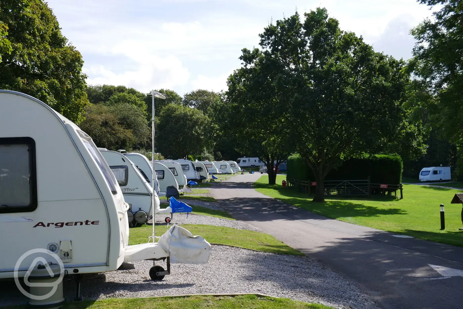 Pitches at Alton, The Star Camping and Caravanning