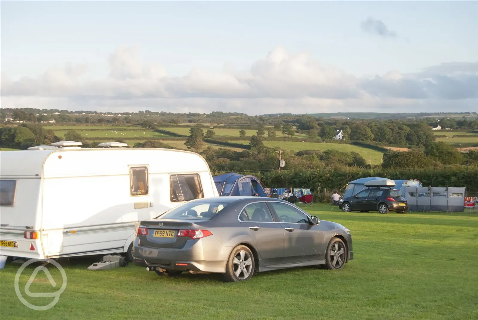 Caravan and motorhome pitches