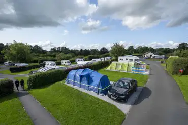 Tent camping Clitheroe Camping and Caravanning Club Site