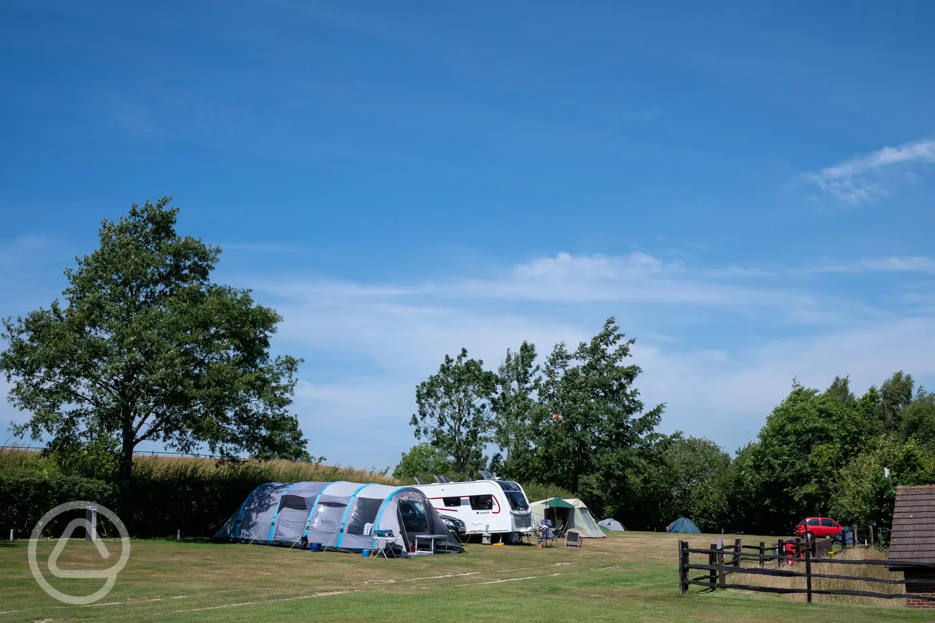 Camping at Crowborough