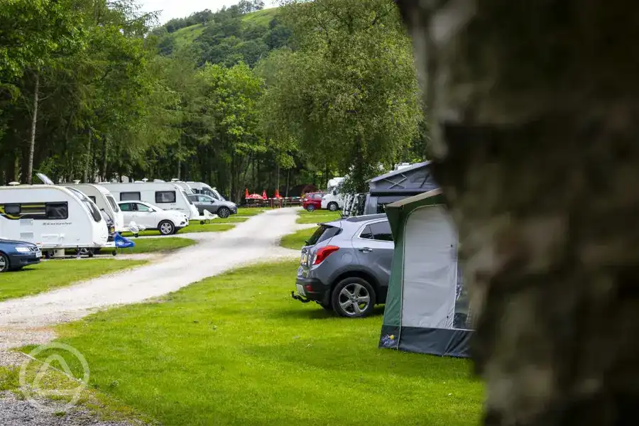 Crowden Camping and Caravanning Club Site in Glossop Derbyshire