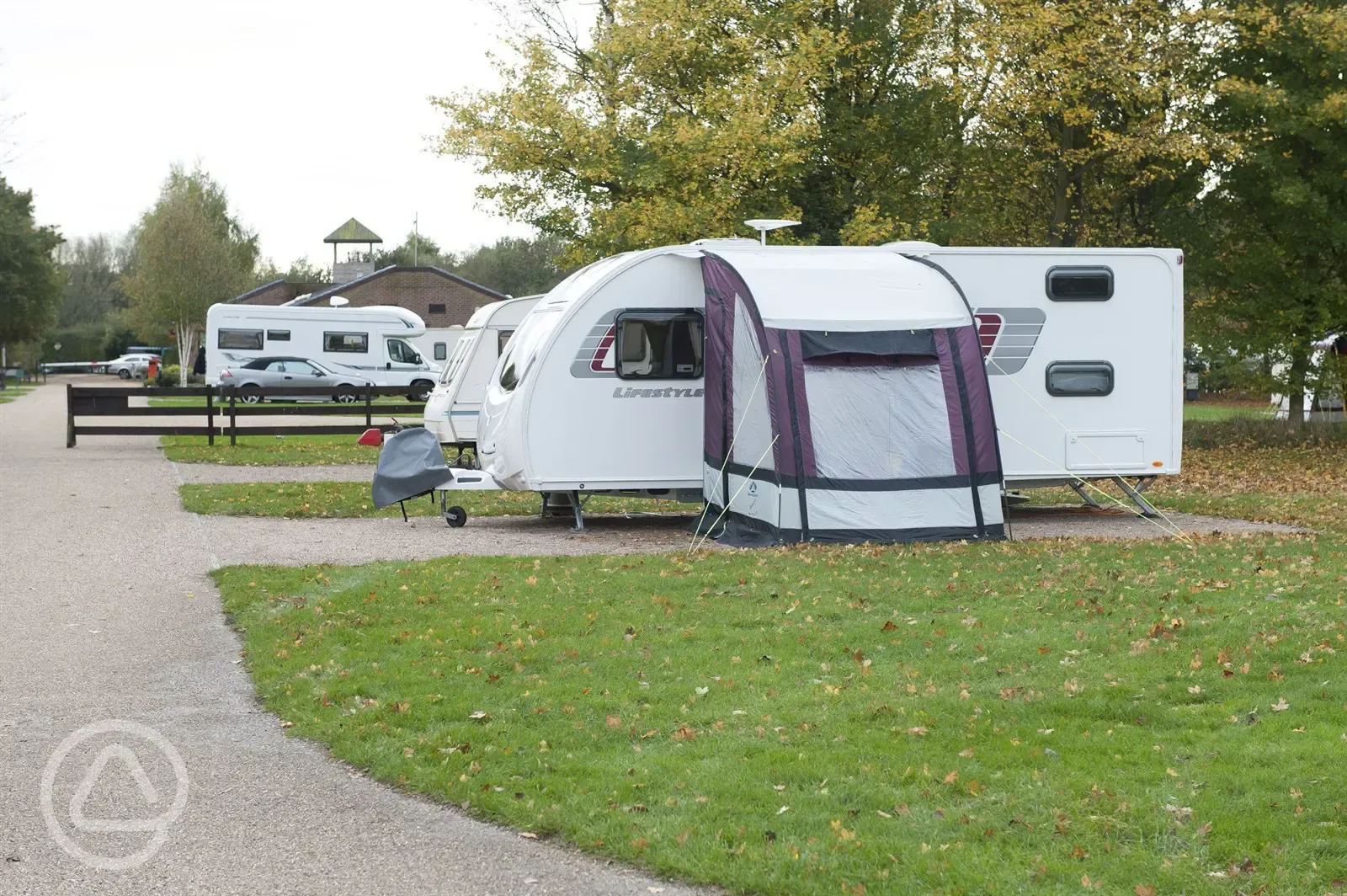 Hardstanding motorhome pitches
