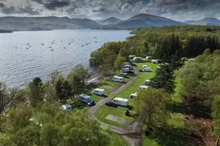 Milarrochy Bay Camping and Caravanning Club Site, Drymen, Glasgow, Glasgow and the Clyde Valley (9.4 miles)