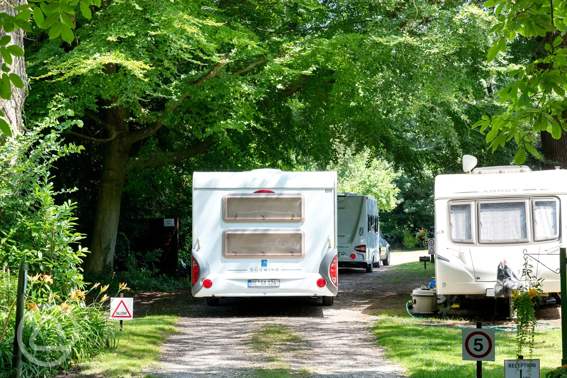 Touring at Slindon Caravan and Camping